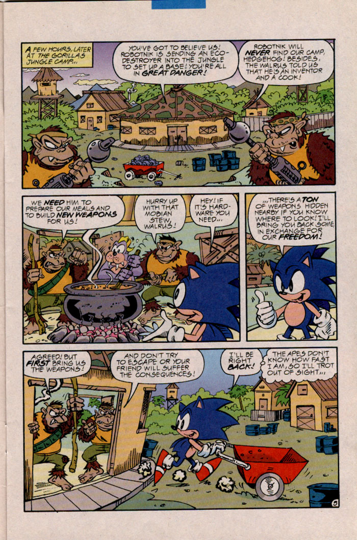 Sonic - Archie Adventure Series April 1997 Page 5